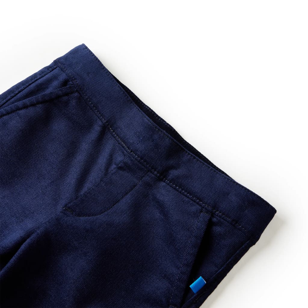 Kinderbroek 128 donker marineblauw Donkermarineblauw 128