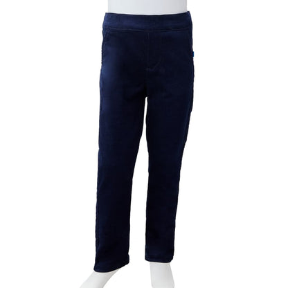 Kinderbroek 128 donker marineblauw Donkermarineblauw 128