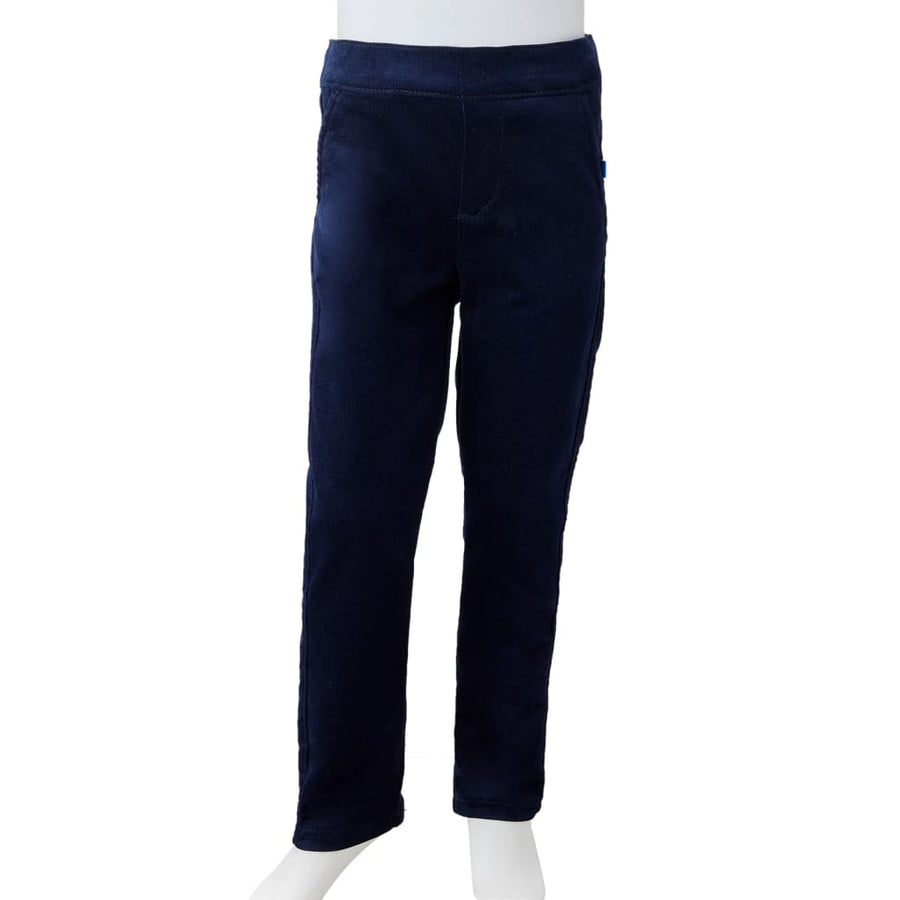 Kinderbroek 140 donker marineblauw Donkermarineblauw