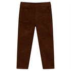 Kinderbroek 92 katoen elastaan cognac