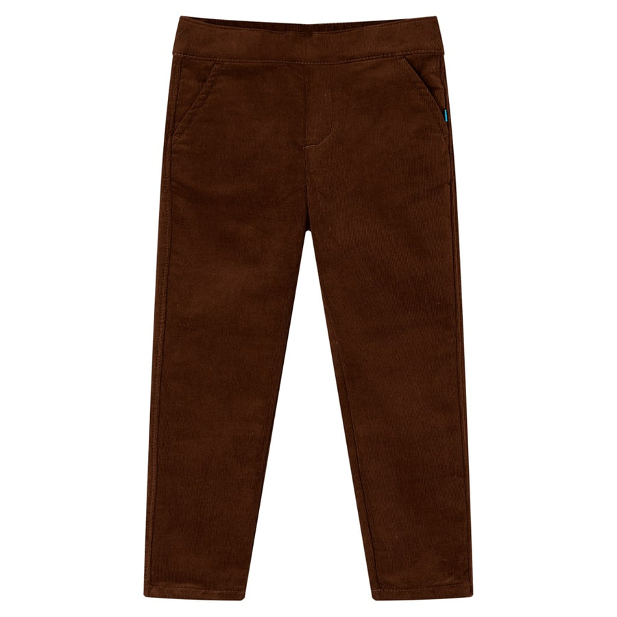 Kinderbroek 92 cognackleurig Cognac