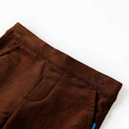 Kinderbroek 92 cognackleurig Cognac