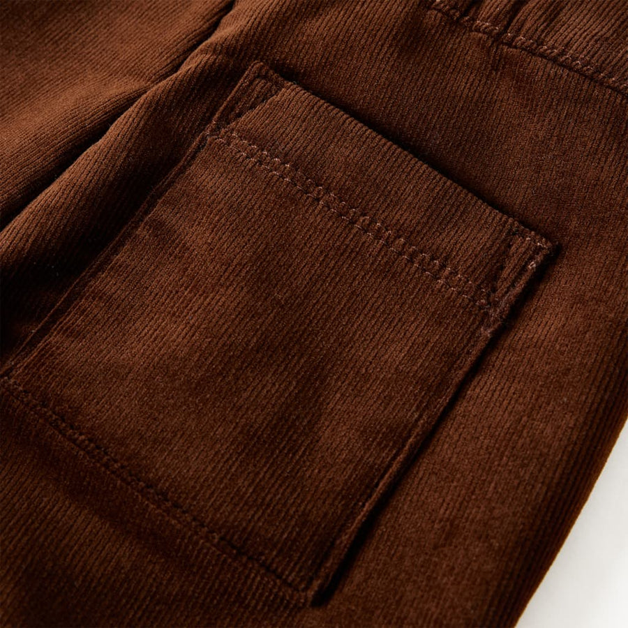 Kinderbroek 92 cognackleurig Cognac