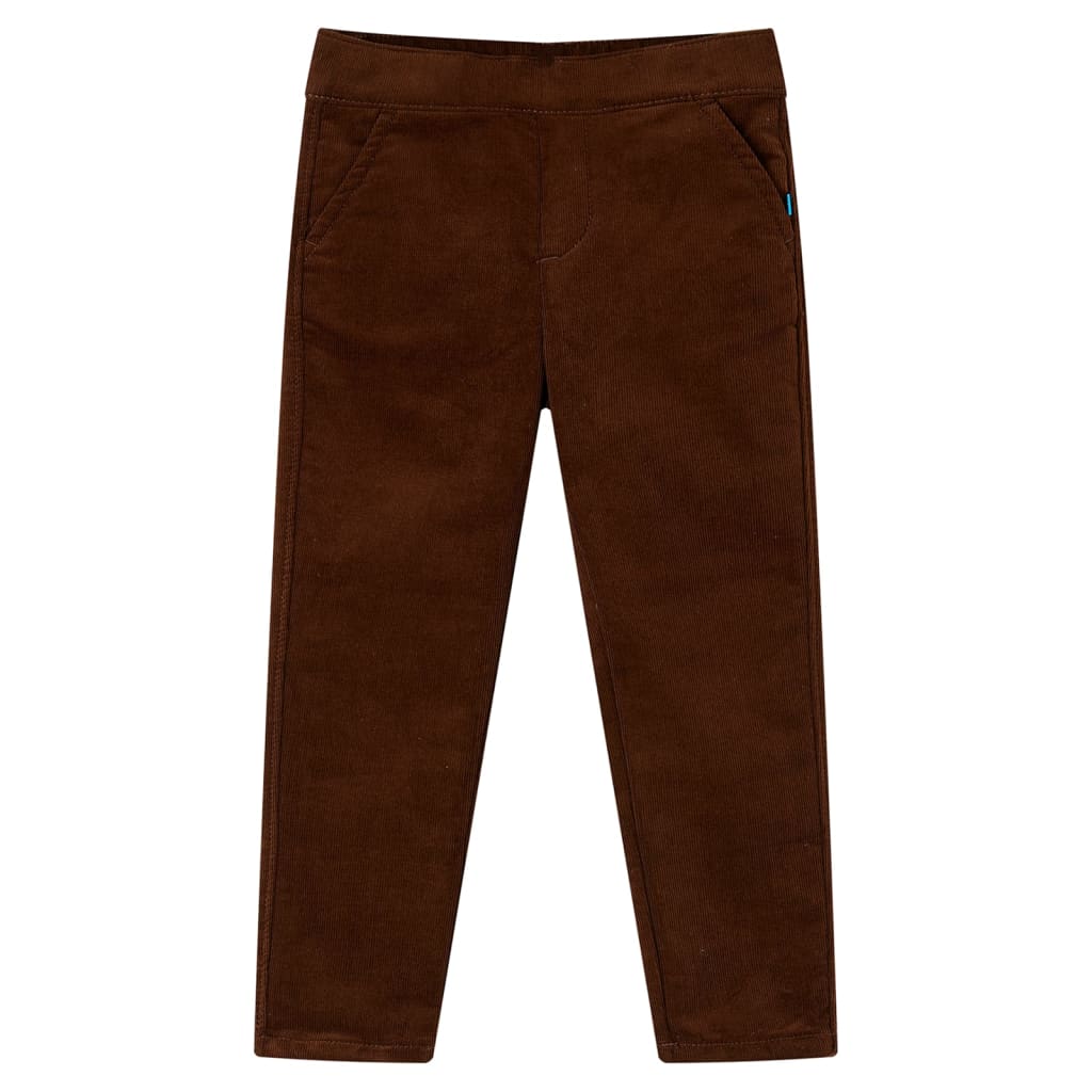 Kinderbroek 128 cognackleurig Cognac 128