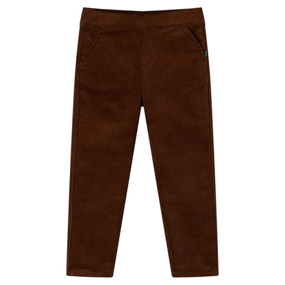 Kinderbroek 128 cognackleurig Cognac 128