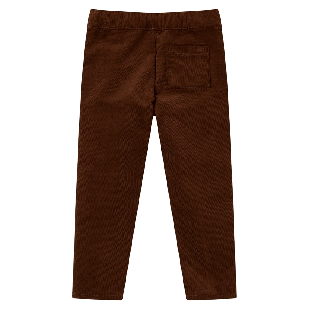 Kinderbroek 128 cognackleurig Cognac 128