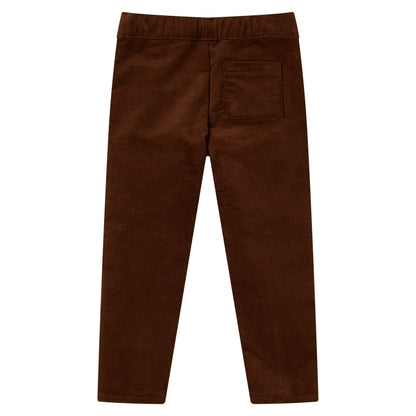 Kinderbroek 128 cognackleurig Cognac 128