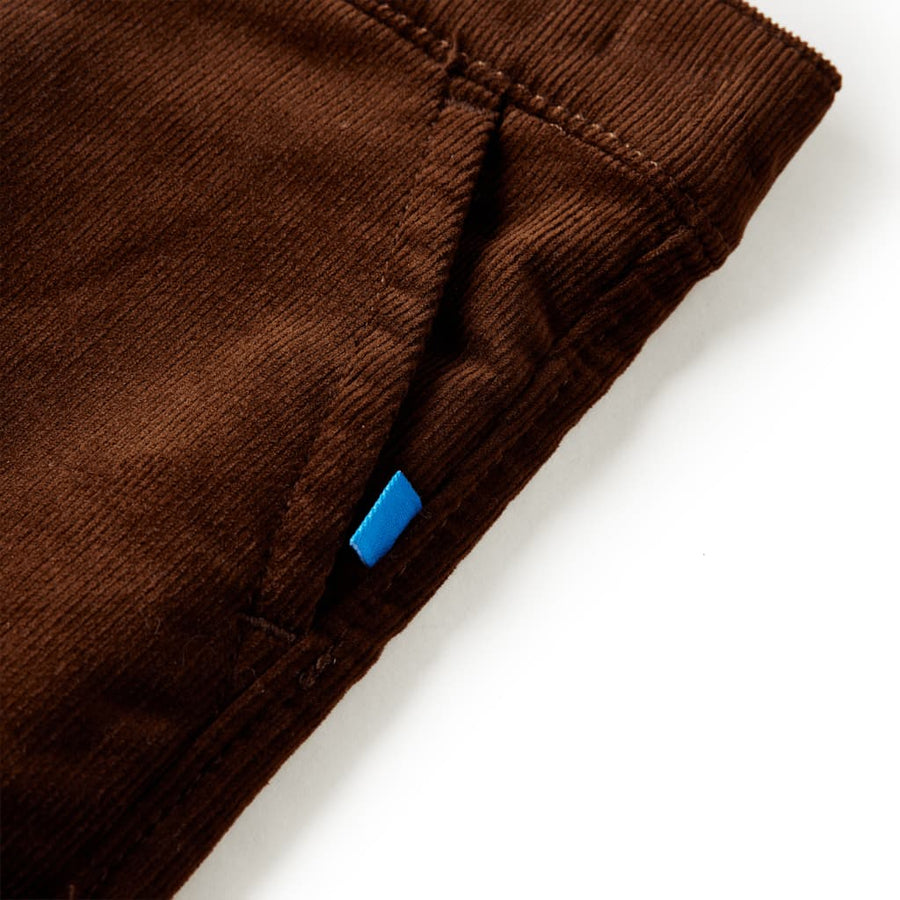 Kinderbroek 128 cognackleurig Cognac 128