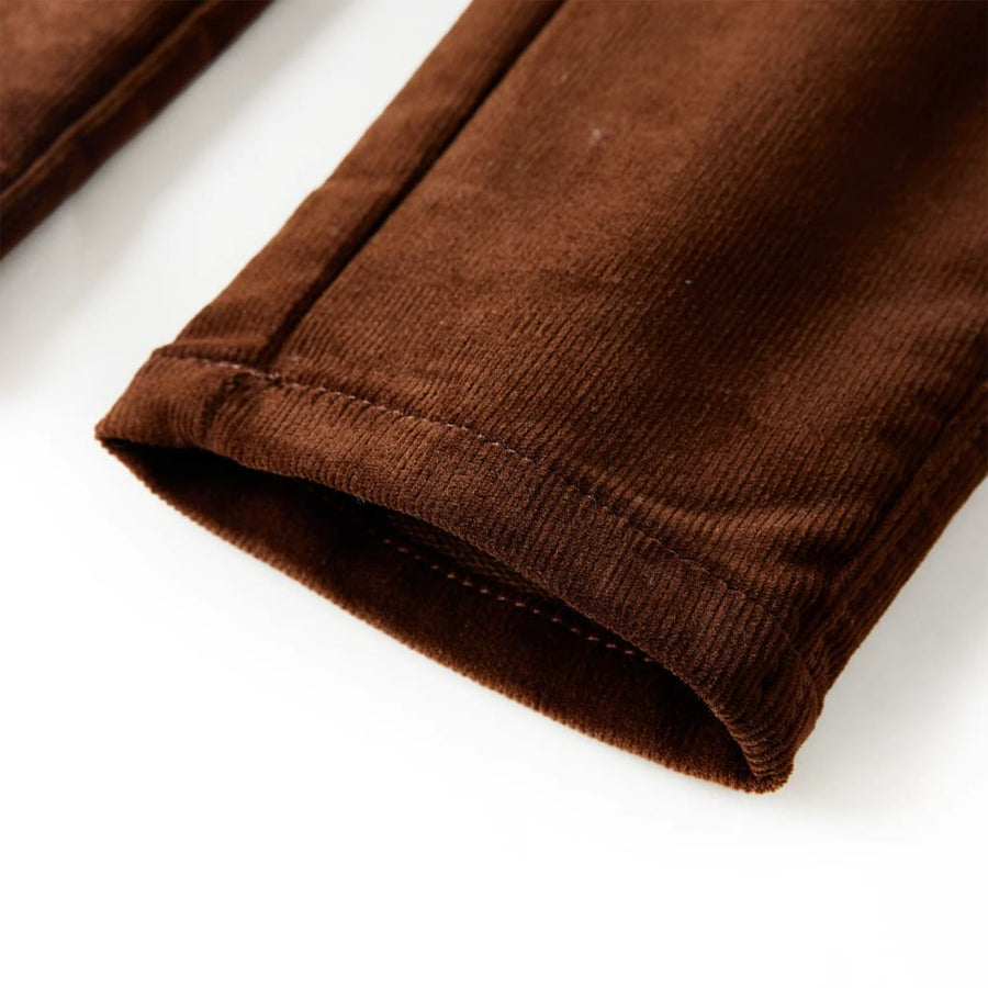 Kinderbroek 128 cognackleurig Cognac 128
