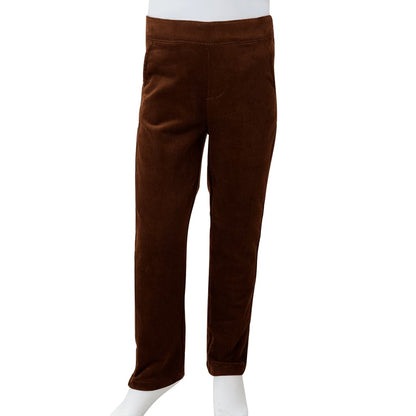 Kinderbroek 128 cognackleurig Cognac 128