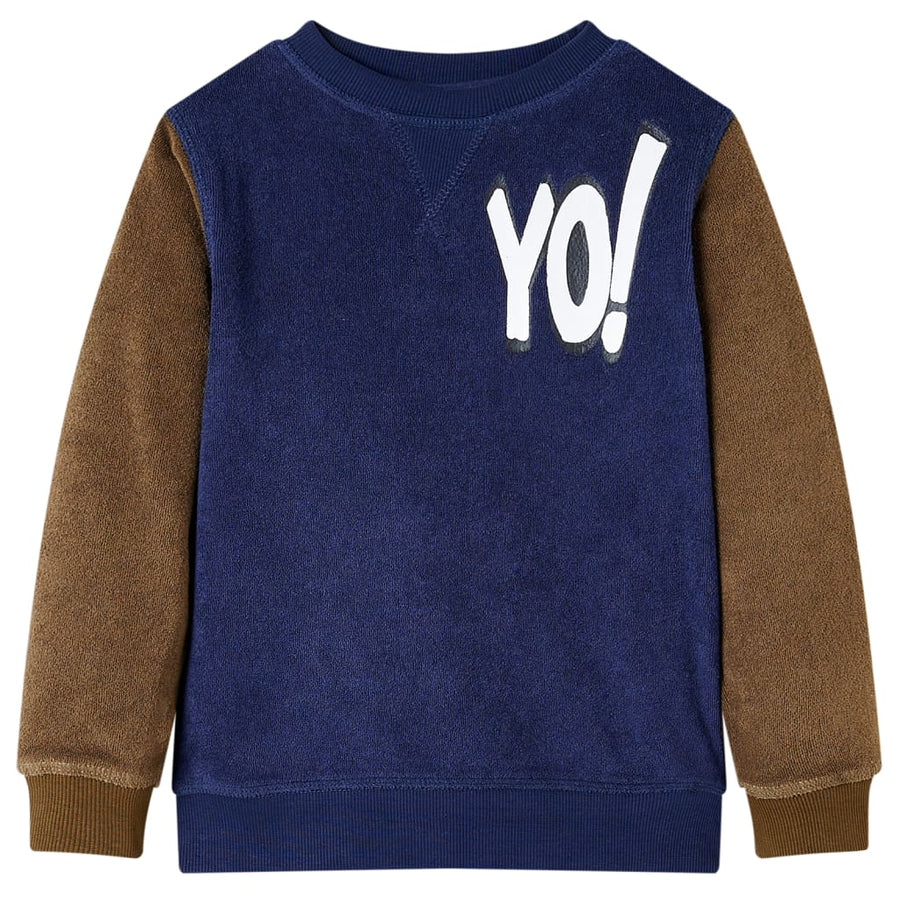 Kindertrui 104 donkermarineblauw 104