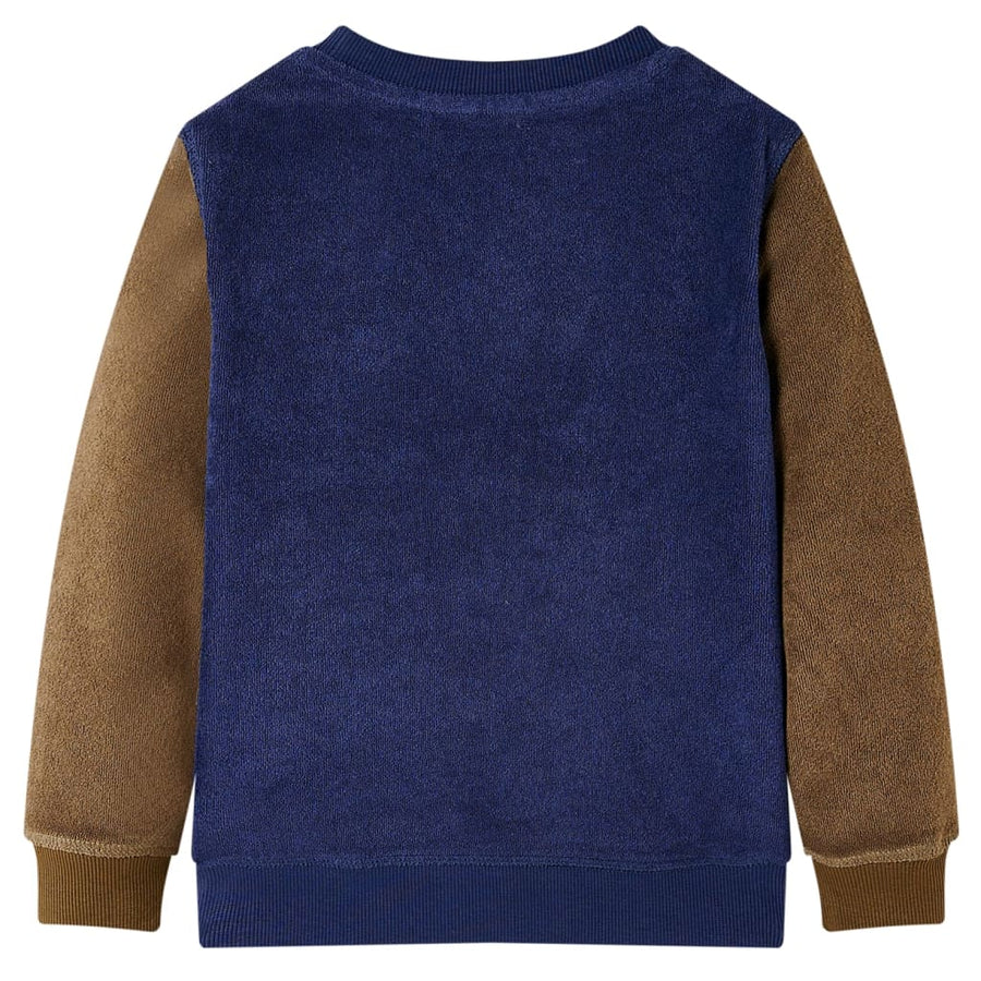 Kindertrui 116 donkermarineblauw 116