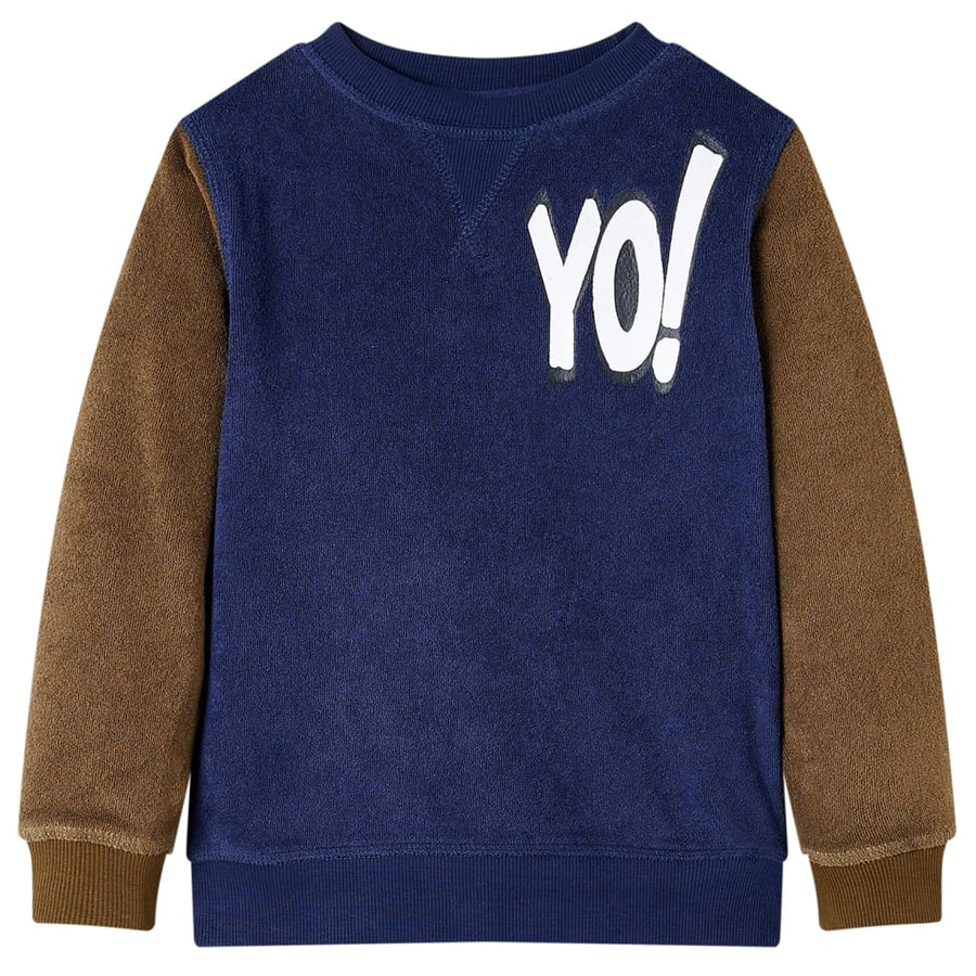 Kindertrui 128 donkermarineblauw 128
