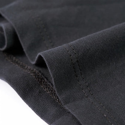 Kindershirt met lange mouwen 104 antracietkleurig 104
