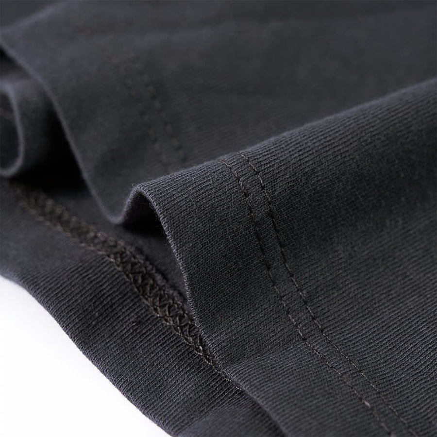 Kindershirt met lange mouwen 116 antracietkleurig 116