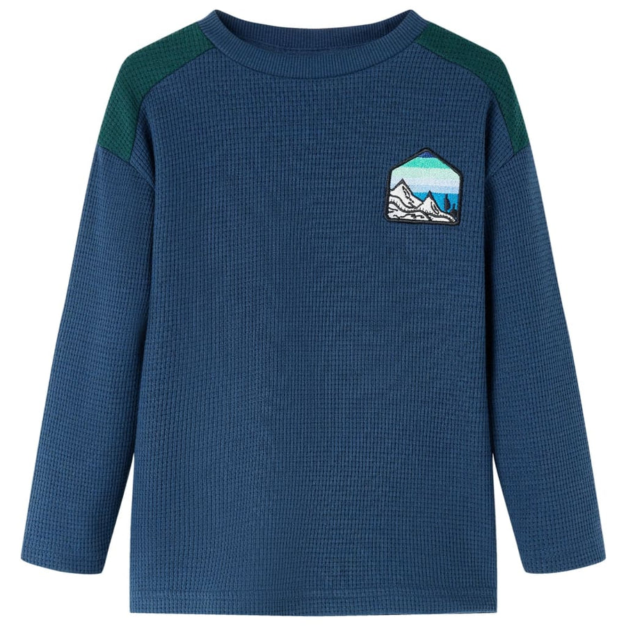 Kindertrui 104 marineblauw 104