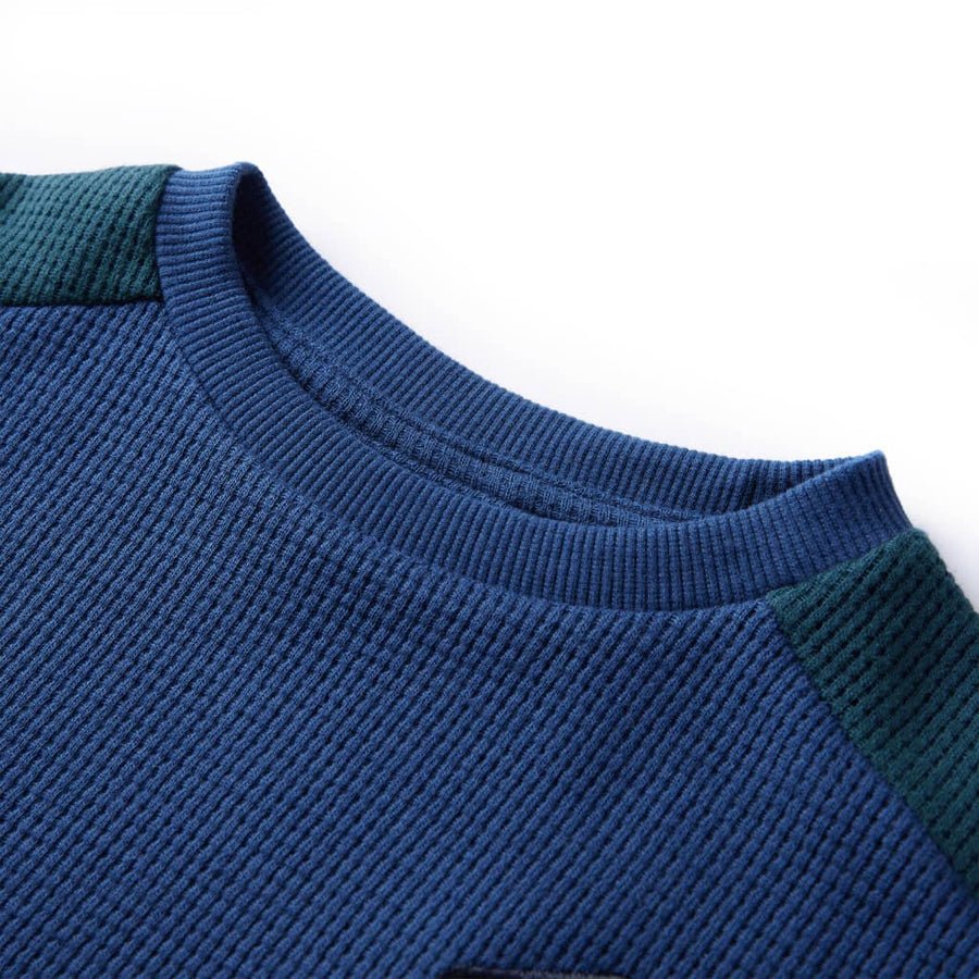 Kindertrui 128 marineblauw 128
