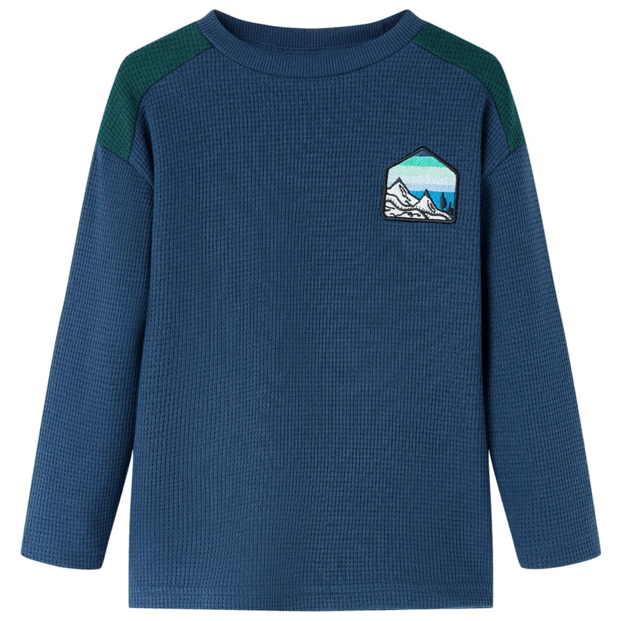 Kindertrui 140 marineblauw 140