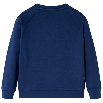 Kindertrui 92 marineblauw Marineblauw