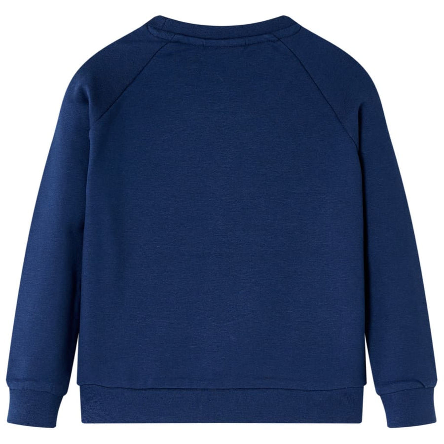 Kindertrui 92 marineblauw Marineblauw
