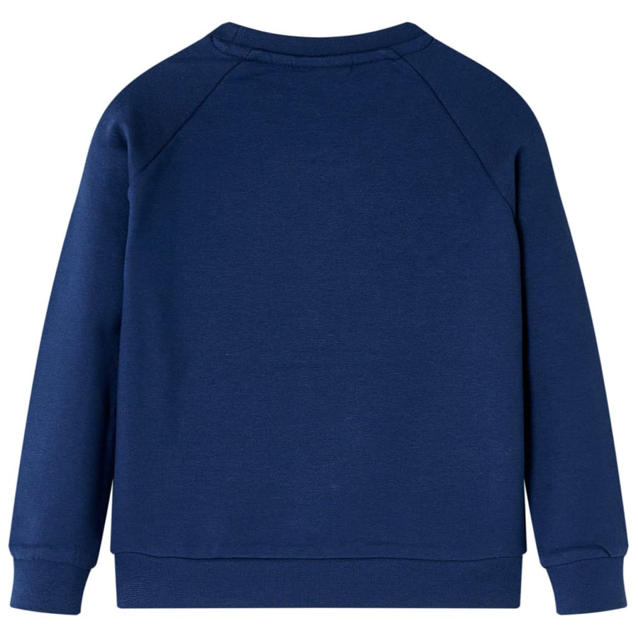 Kindertrui 116 marineblauw Marineblauw