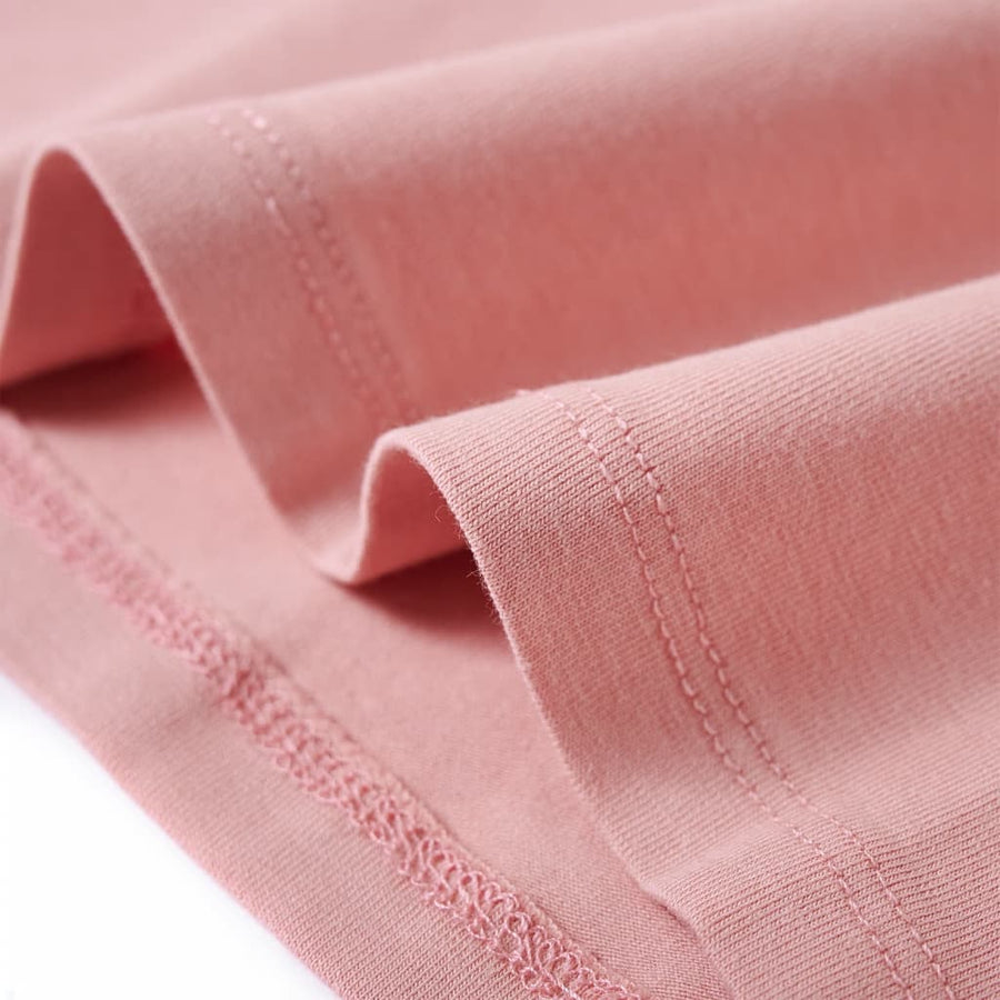 Kindershirt met lange mouwen 116 lichtroze lichtroze