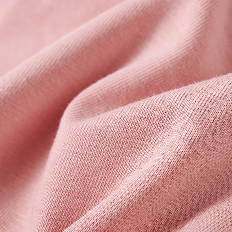 Kindershirt met lange mouwen 116 lichtroze lichtroze