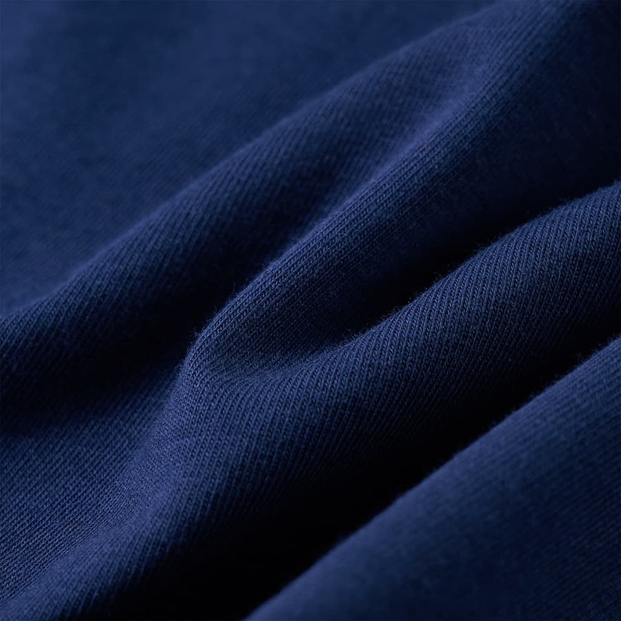 Kindershirt met lange mouwen 104 marineblauw Marineblauw 104