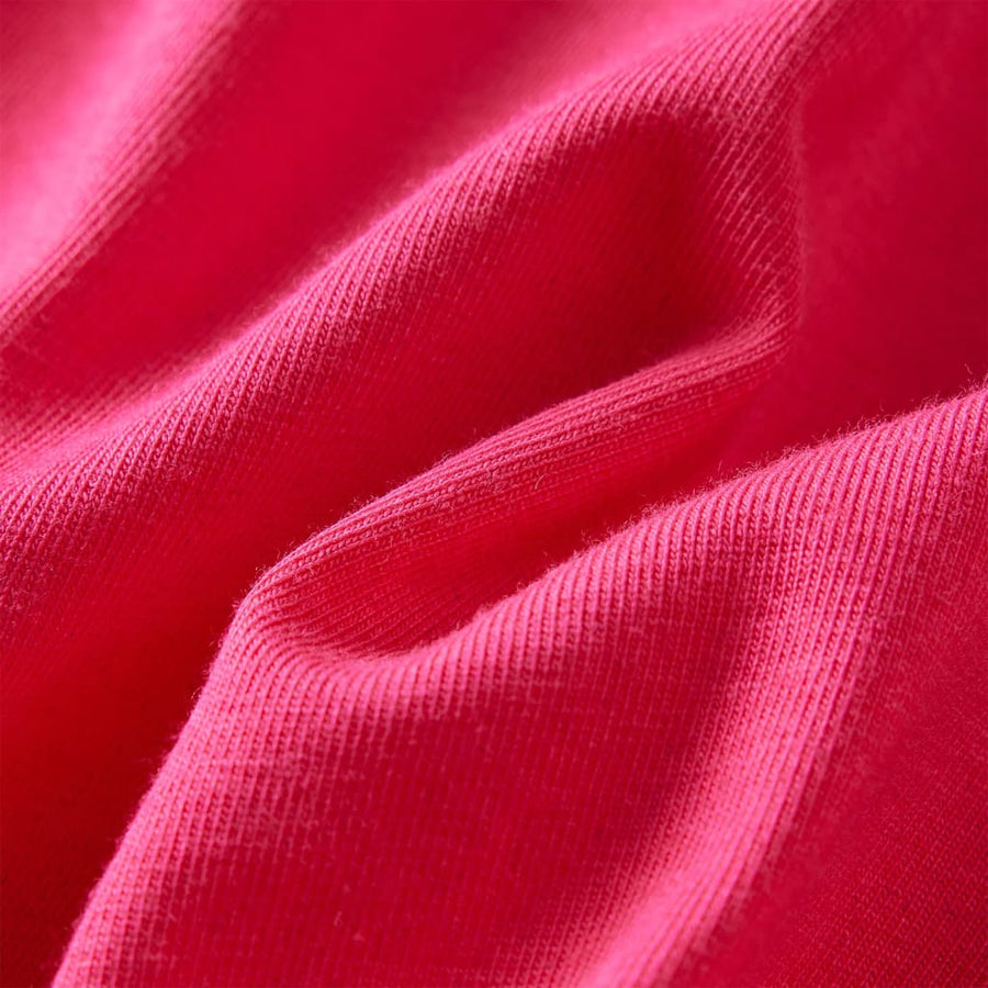 Kindershirt met lange mouwen 104 felroze Roze