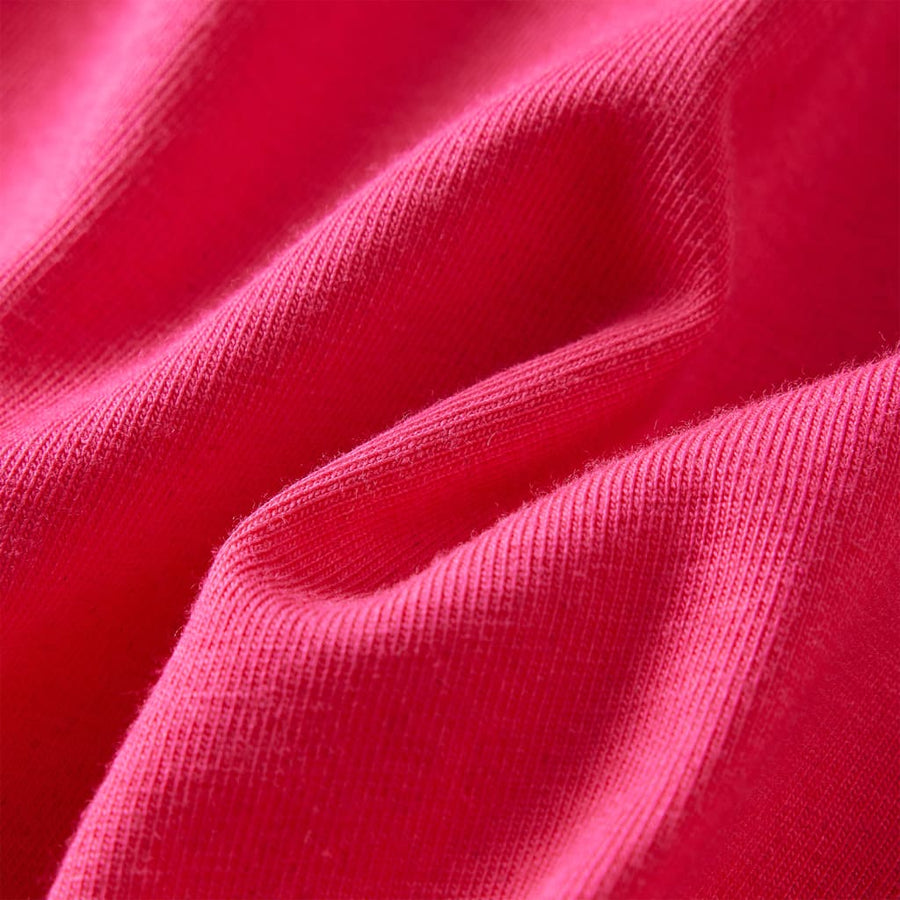 Kindershirt met lange mouwen 116 felroze Roze