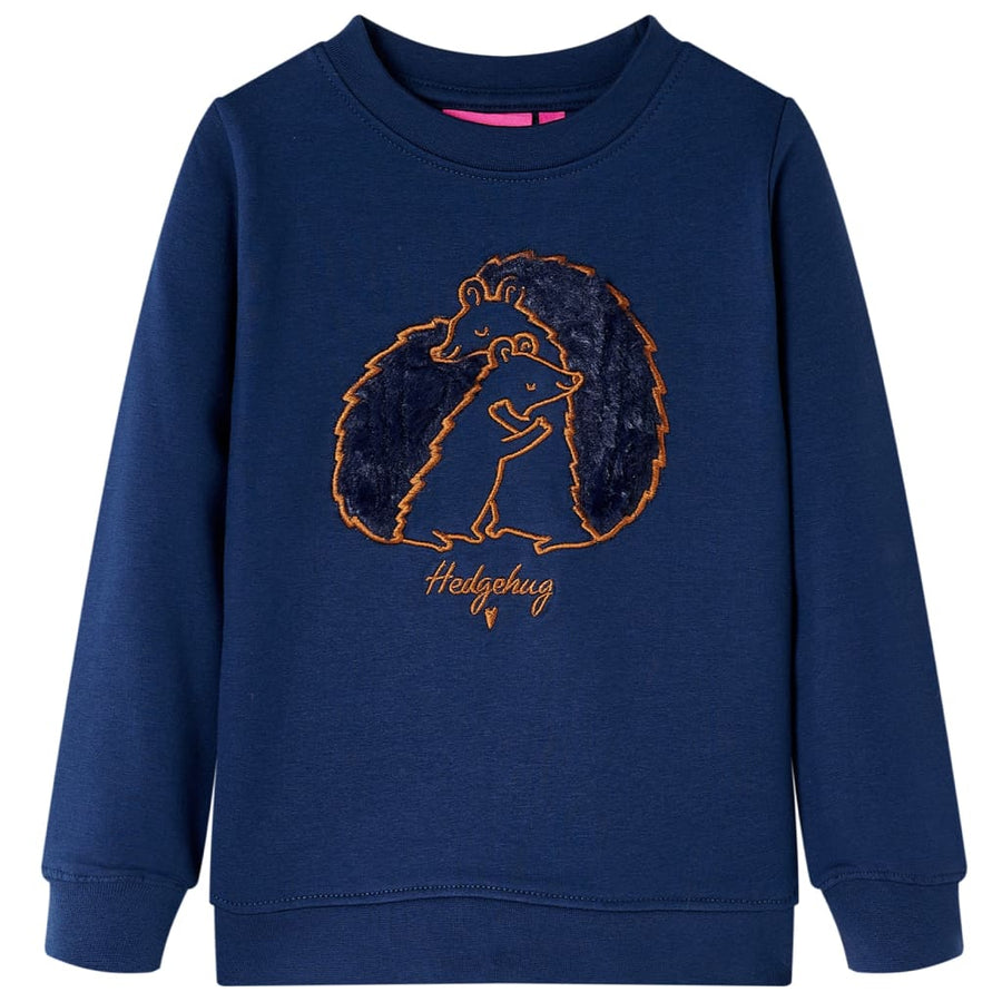 Kindertrui 128 marineblauw Marineblauw 128