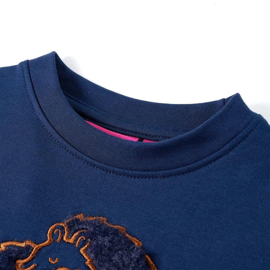 Kindertrui 140 marineblauw Marineblauw 140
