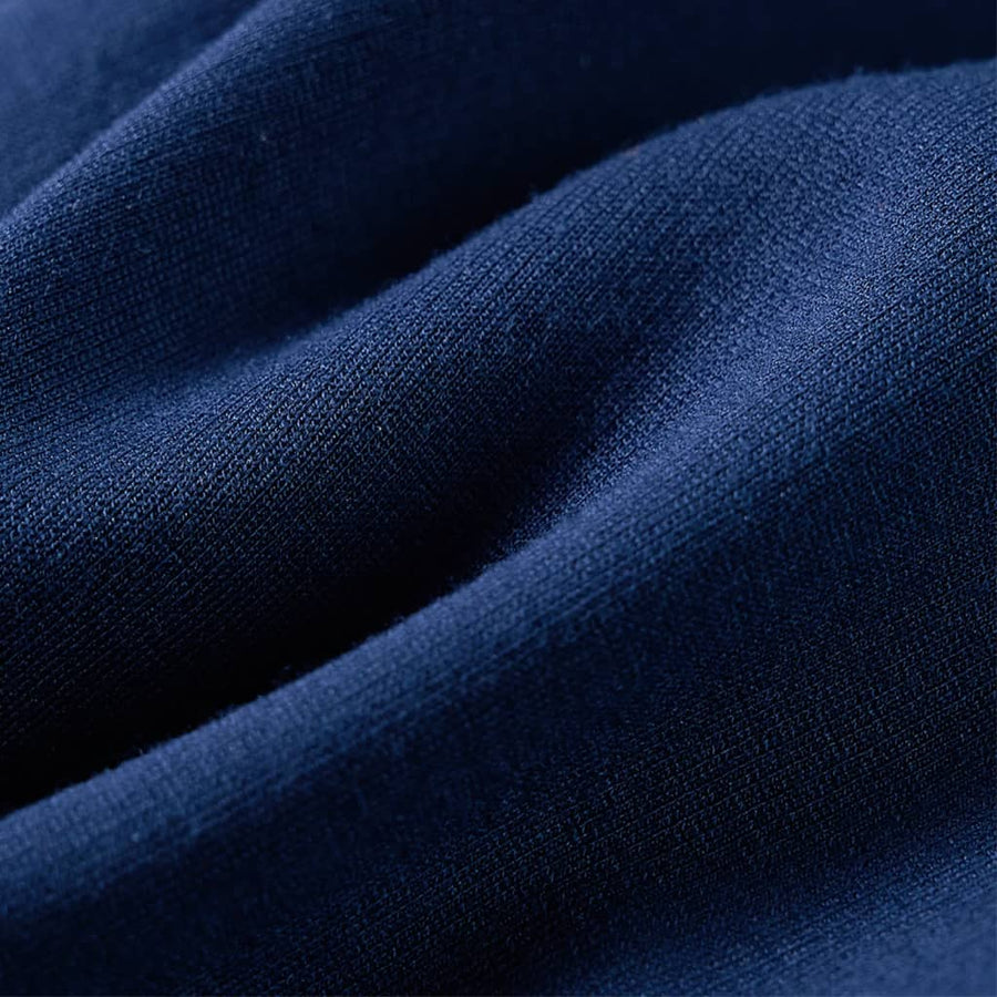 Kinderbroek met trekkoord 140 marineblauw 140
