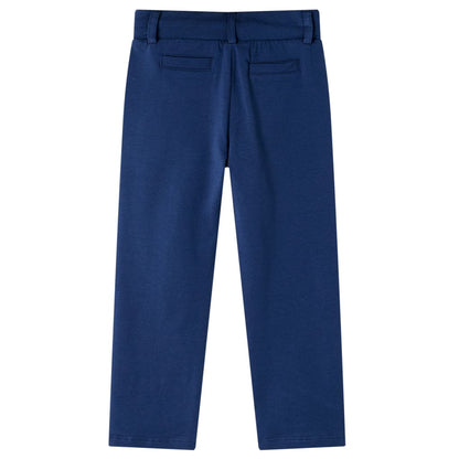Kinderbroek met trekkoord 92 marineblauw 92