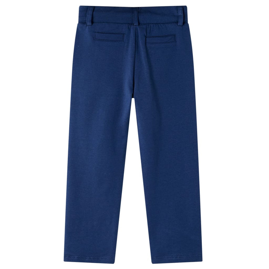 Kinderbroek met trekkoord 92 marineblauw 92