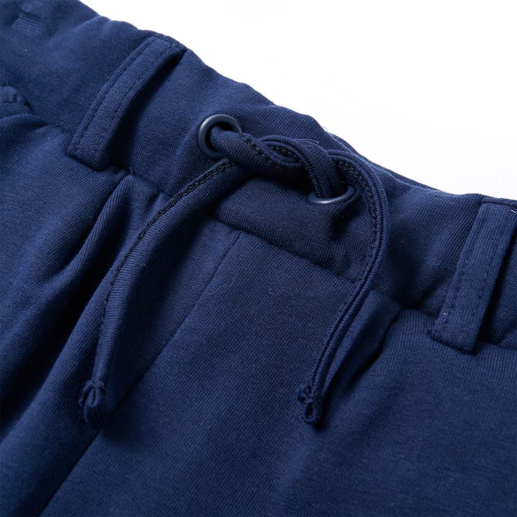 Kinderbroek met trekkoord 92 marineblauw 92