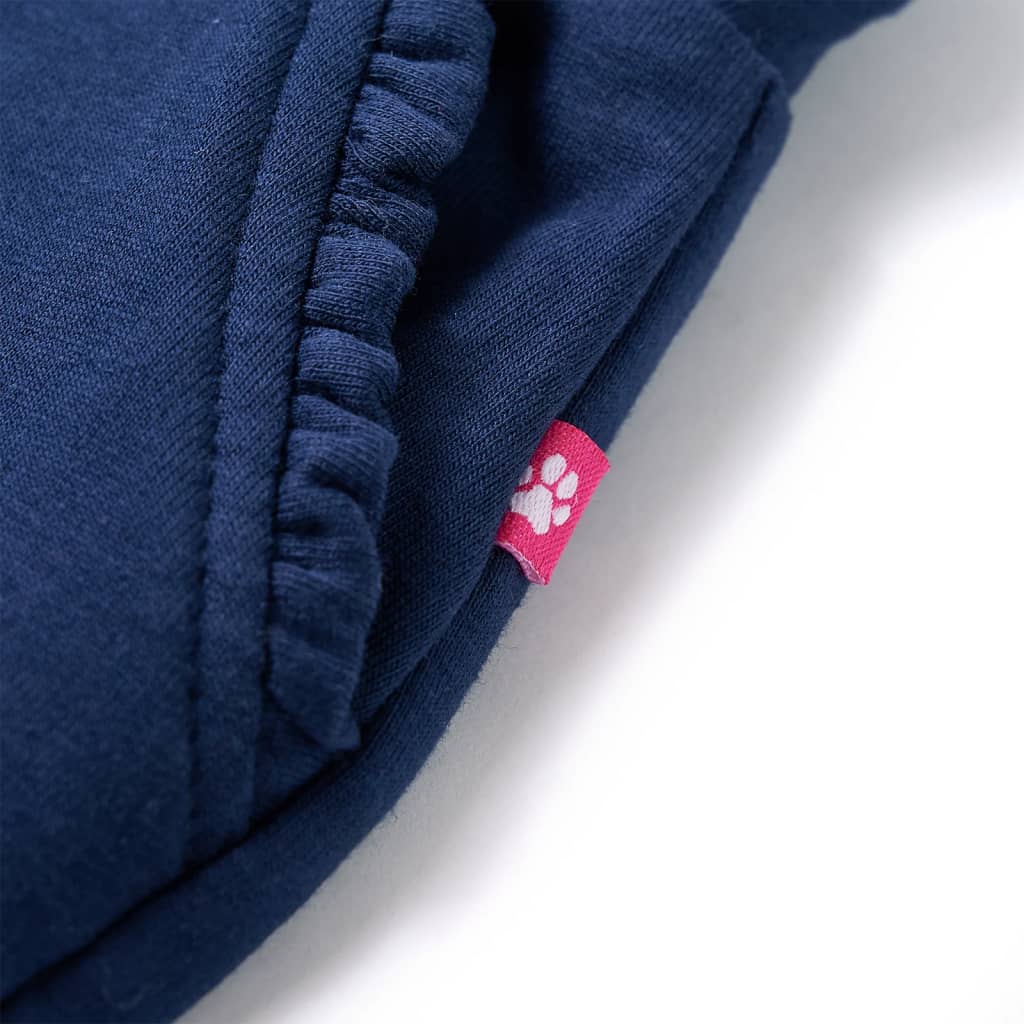 Kinderbroek met trekkoord 92 marineblauw 92