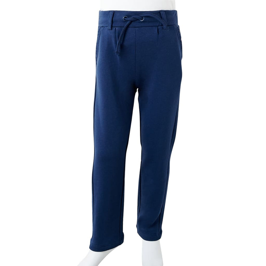 Kinderbroek met trekkoord 92 marineblauw 92