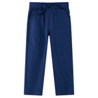 Kids' trousers with drawstring 104 navy blue