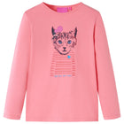 Children's long-sleeved shirt 116 pink