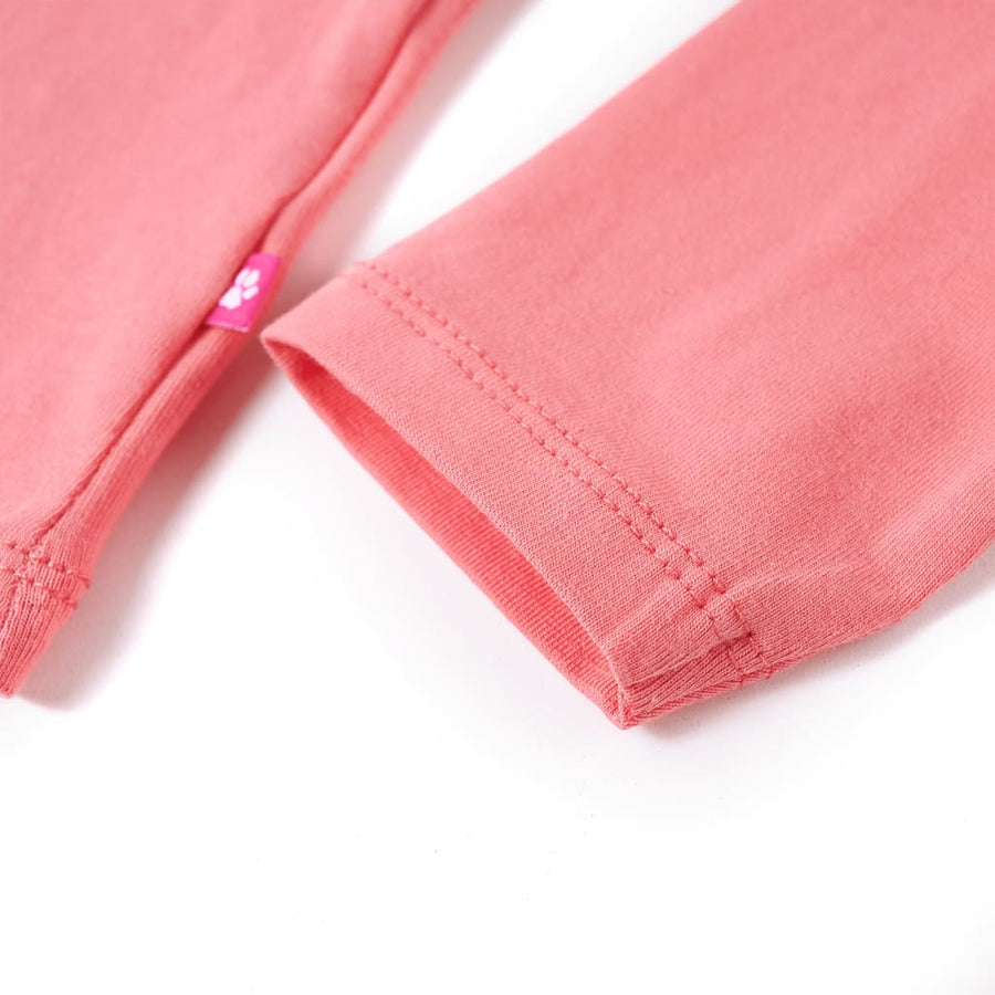 Kindershirt met lange mouwen 116 roze Roze
