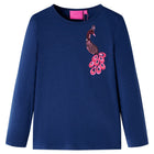 Children's long-sleeve shirt 116 navy