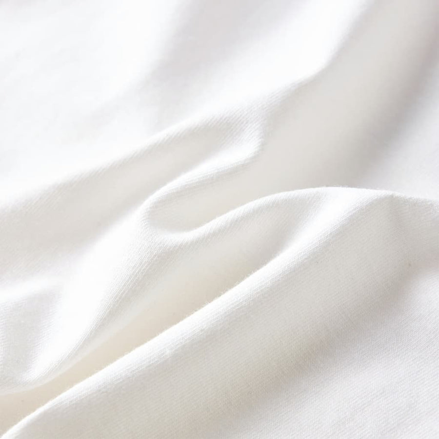 Kindershirt met lange mouwen 104 ecrukleurig Ecru 104