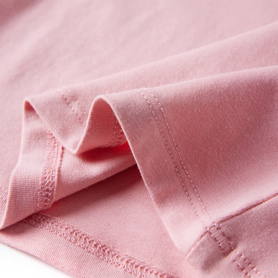 Kindershirt met lange mouwen 104 lichtroze lichtroze 104
