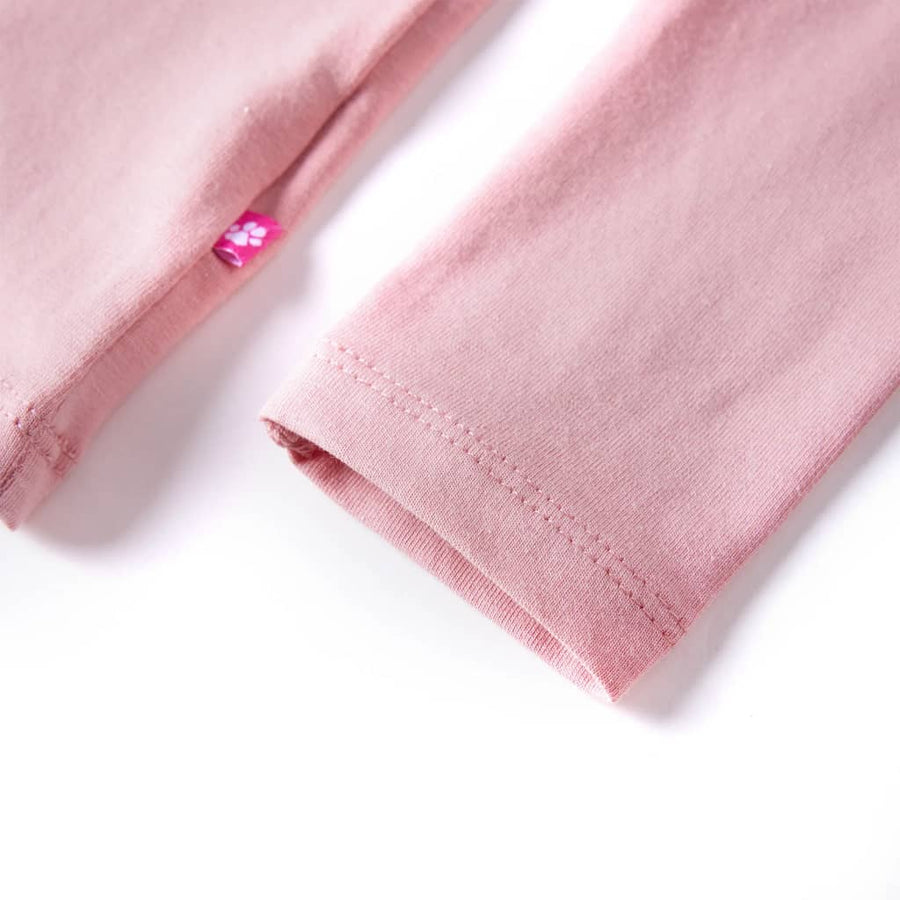 Kindershirt met lange mouwen 116 lichtroze lichtroze 116