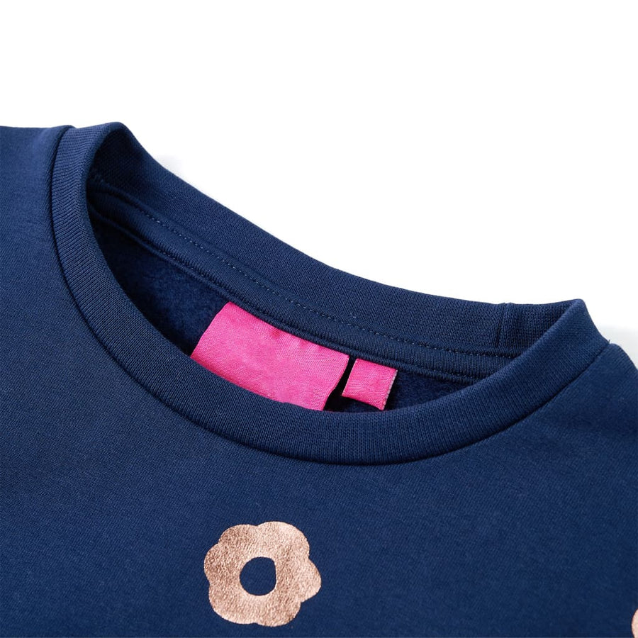Kindertrui 104 marineblauw Marineblauw 104
