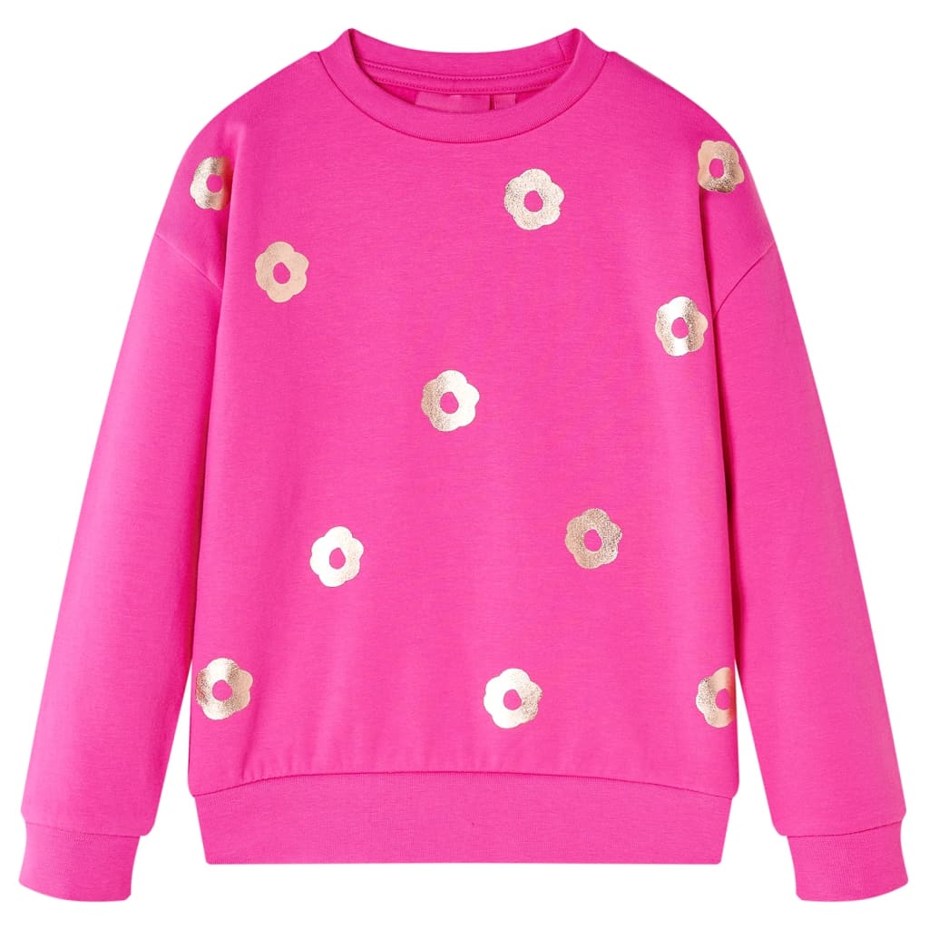 Kindertrui 104 donkerroze Roze 104