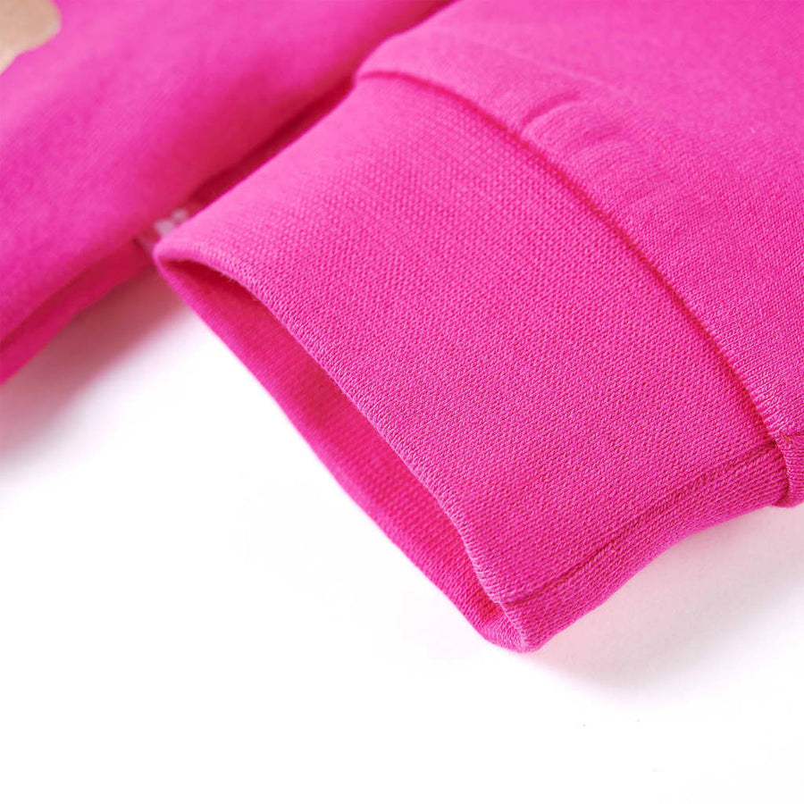 Kindertrui 104 donkerroze Roze 104