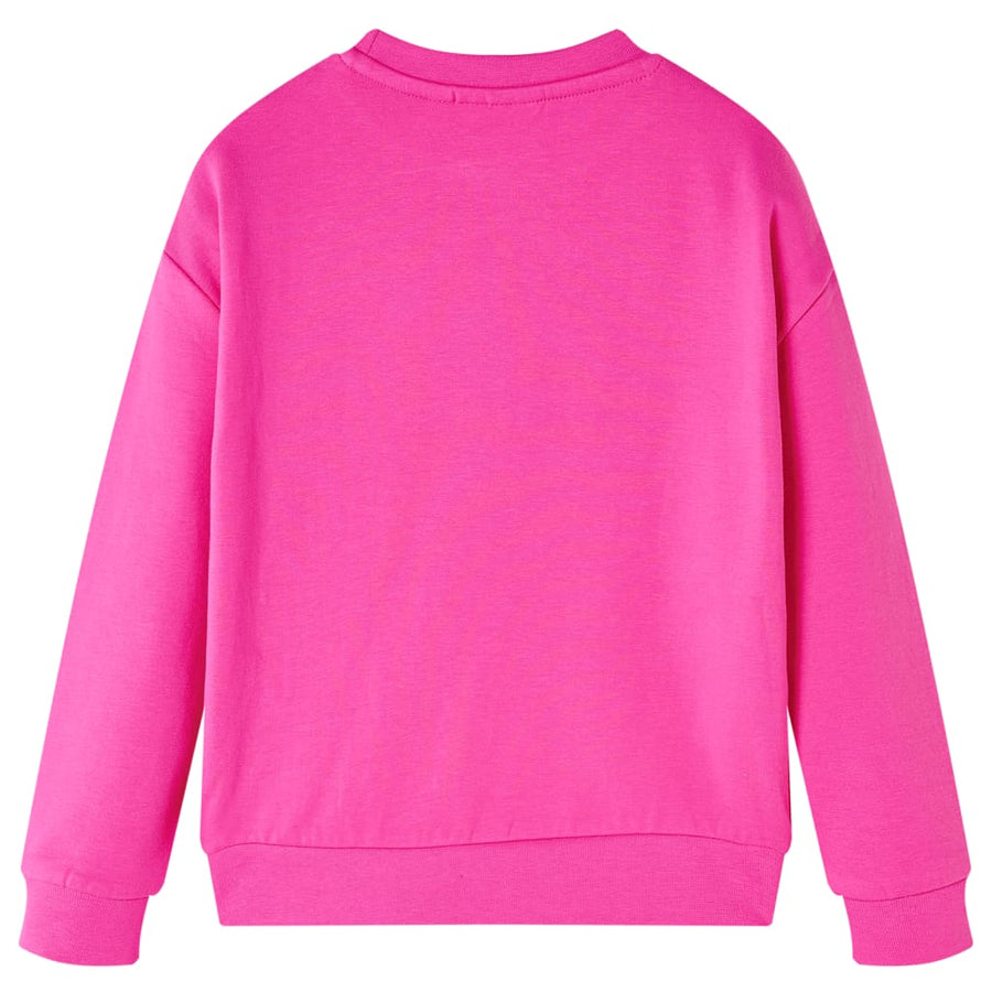 Kindertrui 116 donkerroze Roze 116