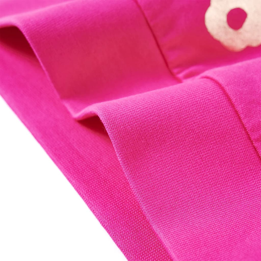 Kindertrui 116 donkerroze Roze 116